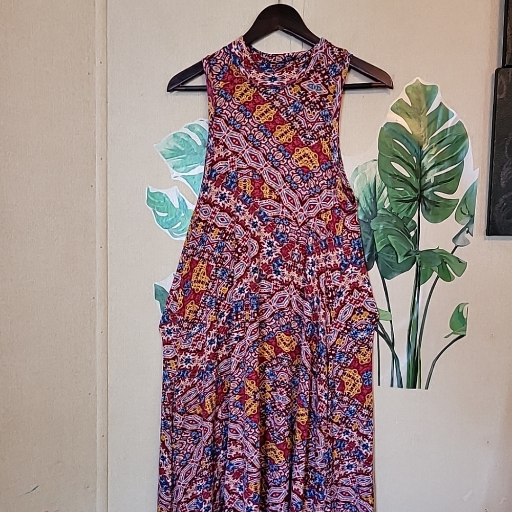 Anthropologie Maeve Lilt Print Mock - Picture 2 of 8